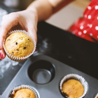 Muffins baked with CBD oil