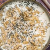 Creamy White Garlic Pasta Sauce homemade pasta sauce recipes homemade alfredo recipes