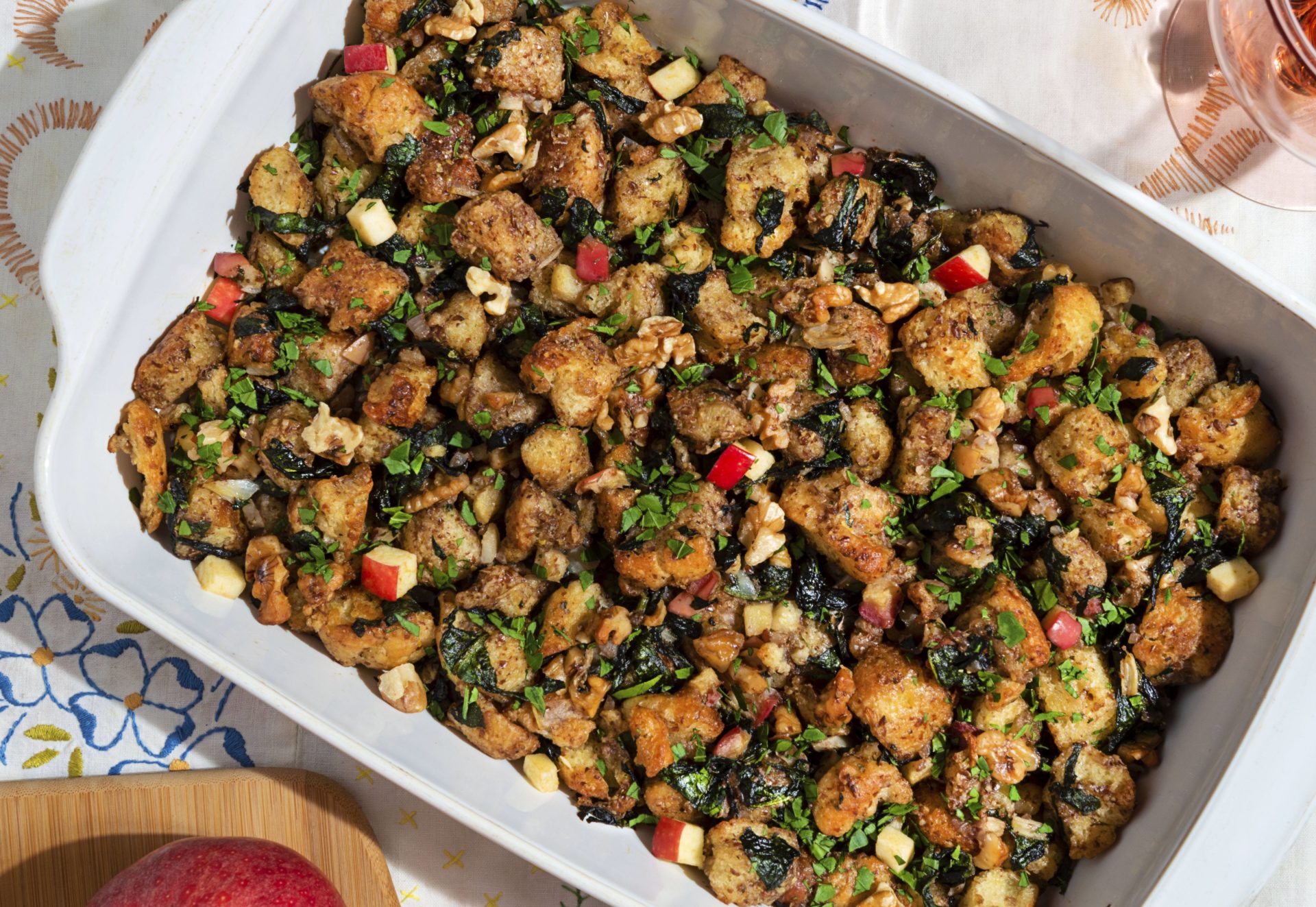 Easy Focaccia Vegan Stuffing Recipe Everyday Dishes