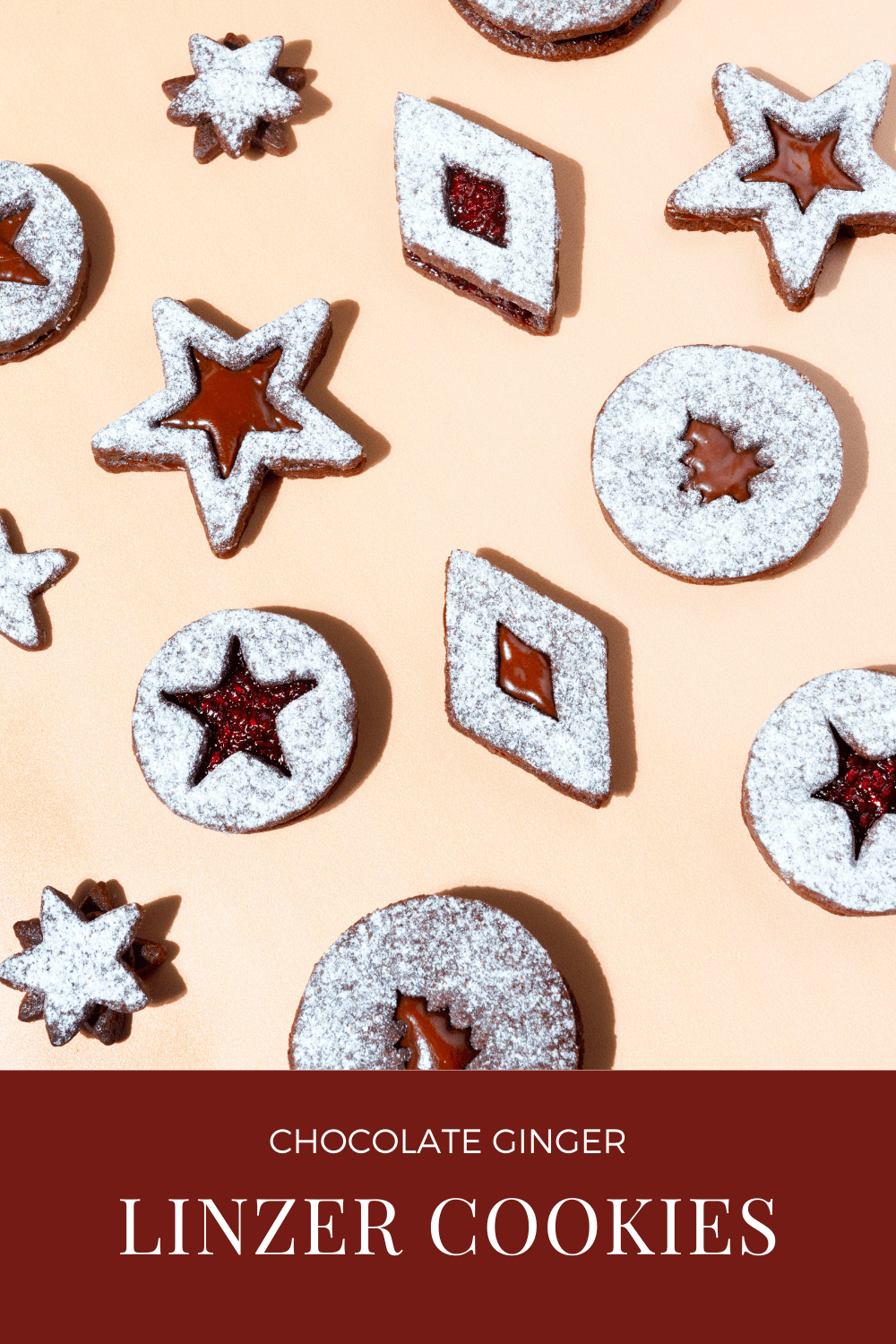 Chocolate Ginger Linzer Cookies Recipes