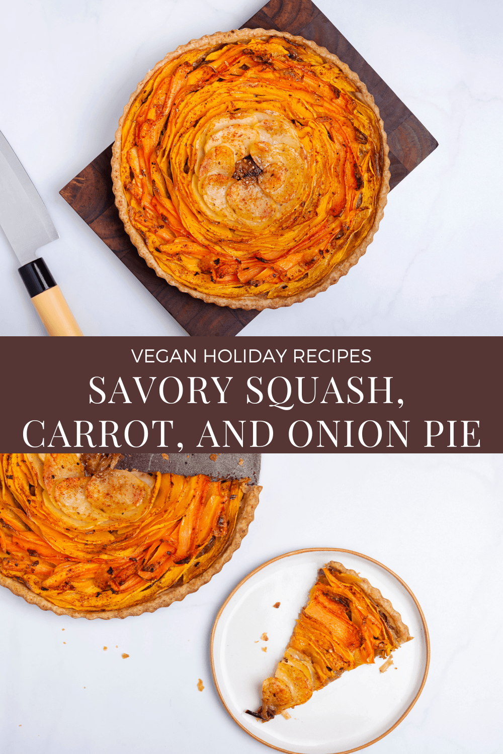 Savory Pie Recipe - Vegan holiday recipes