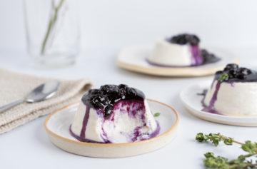 Vegan Coconut Milk Panna Cotta