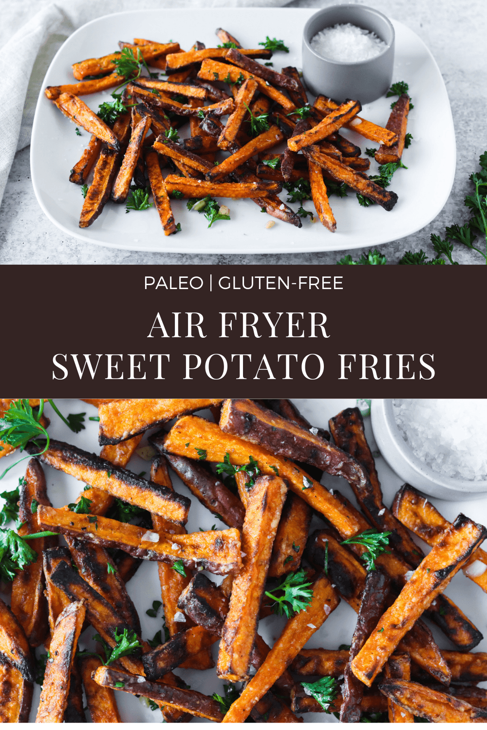 Crispy Air Fryer Sweet Potato Fries recipe