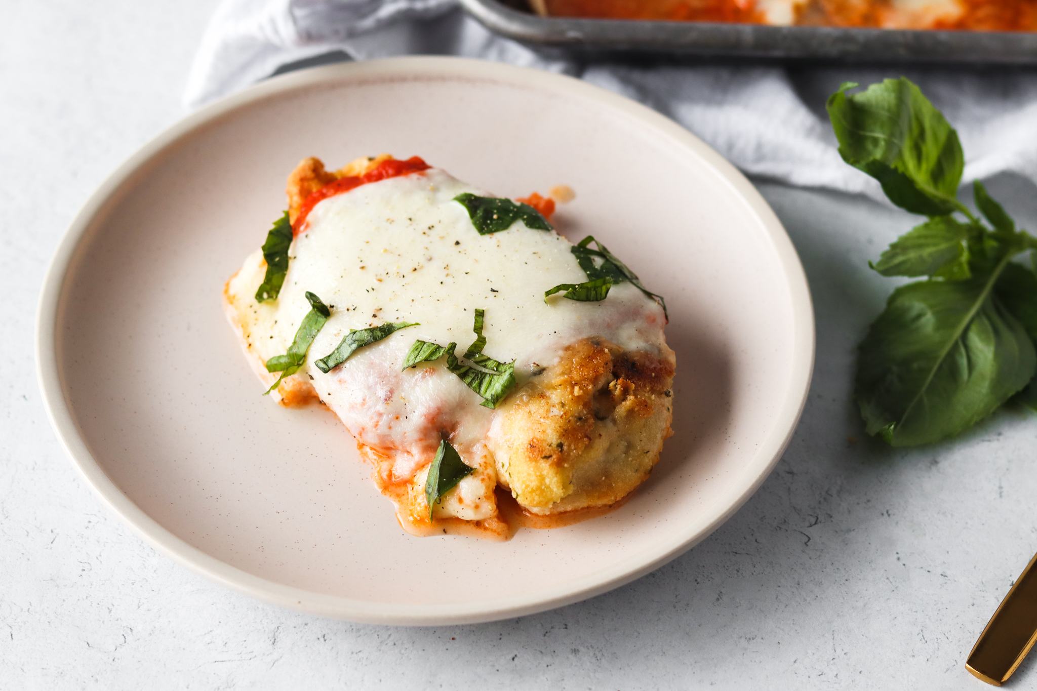 how to make chicken parmesan healthy