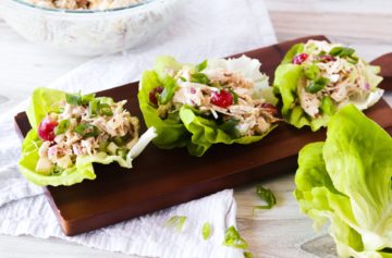 Paleo Chicken Salad Lettuce Cups