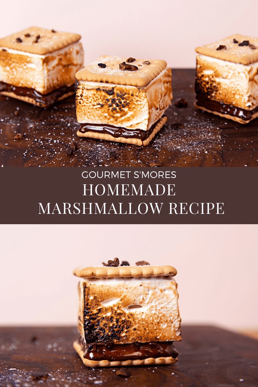 Homemade Marshmallow Recipe for Gourmet S'mores recipe
