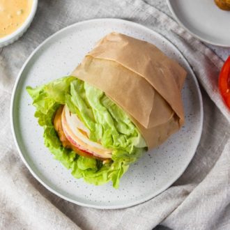 A keto spin on In-n-Out's burgers and sauce.