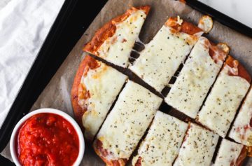 Keto Garlic Breadsticks