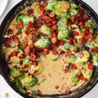 Creamy Brussels Sprouts Recipe