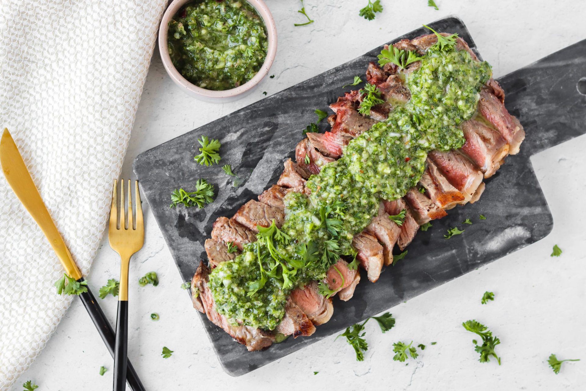 Perfect Flank Steak with Argentinian Chimichurri - Green Healthy