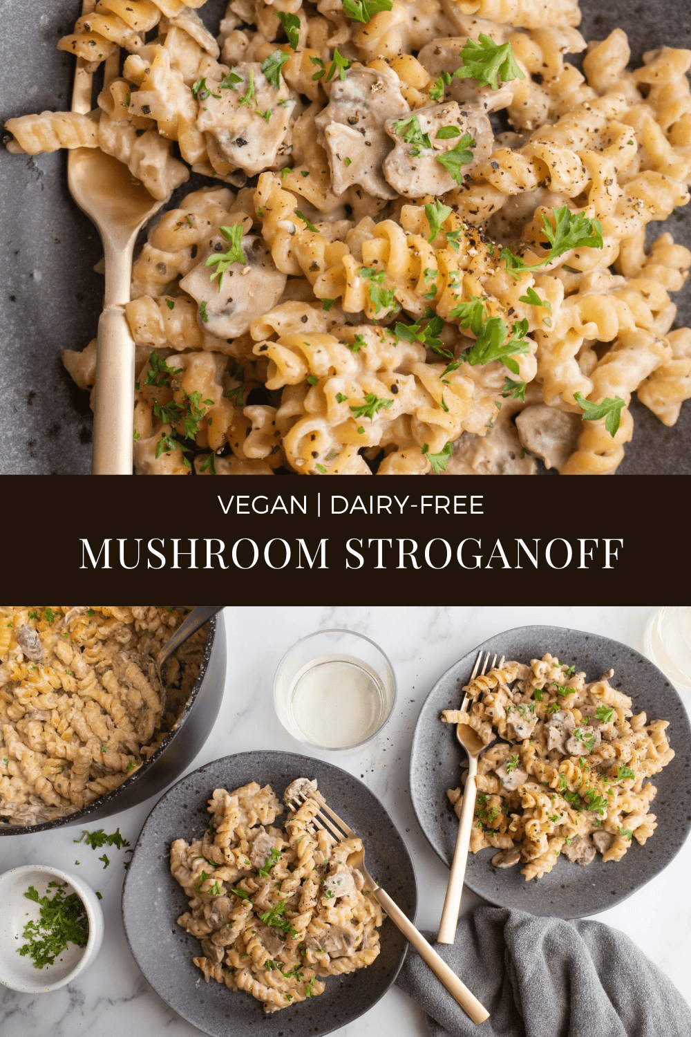 Vegan Mushroom Stroganoff Recipe