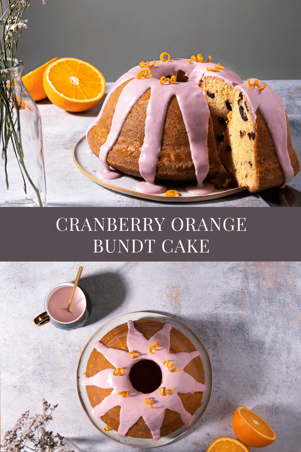 best holiday bundt cake recipes cranberry orange