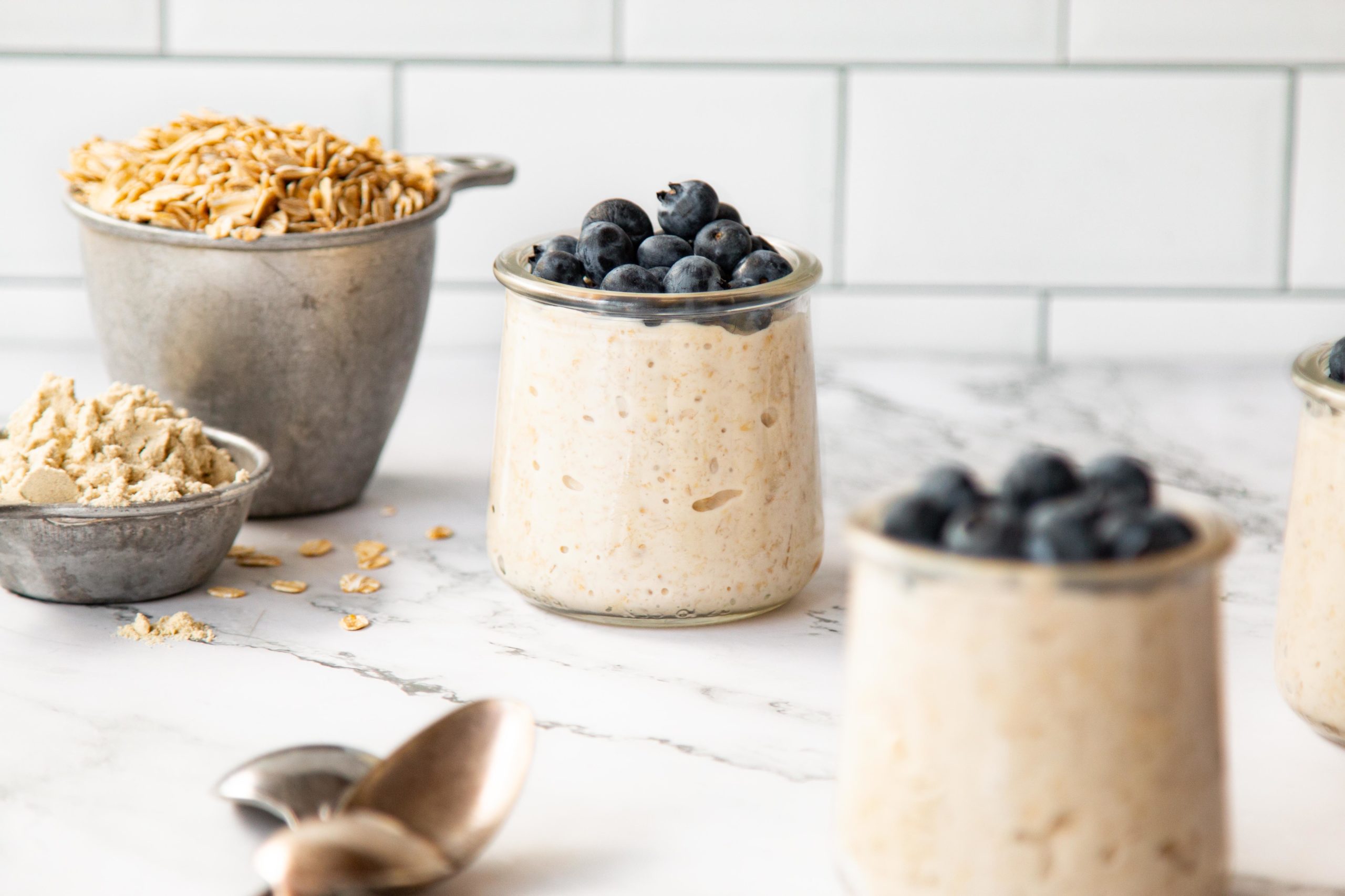 macro friendly meal prep recipes protein overnight oats