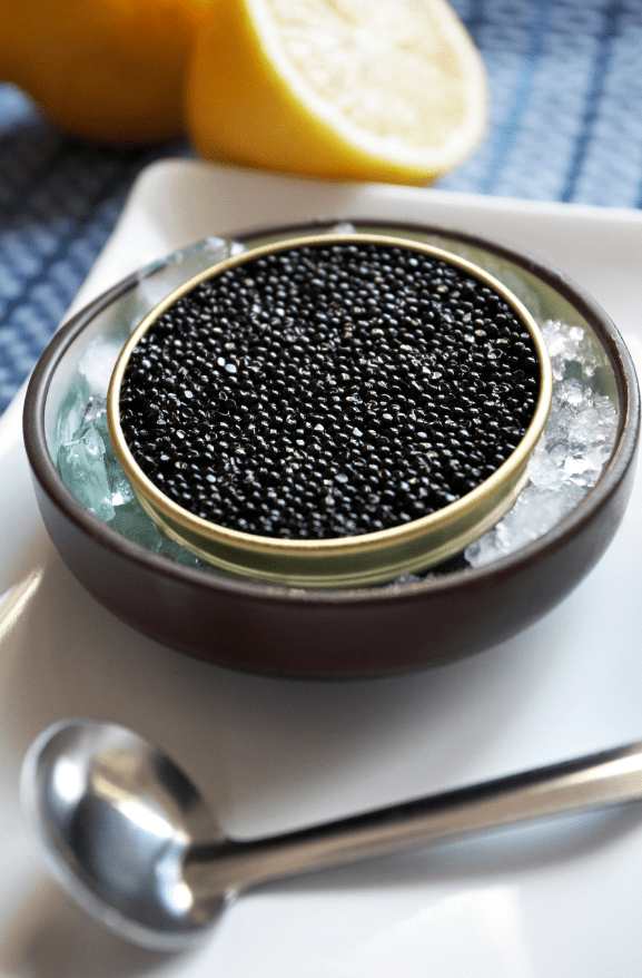 Sources of Omega-3s caviar