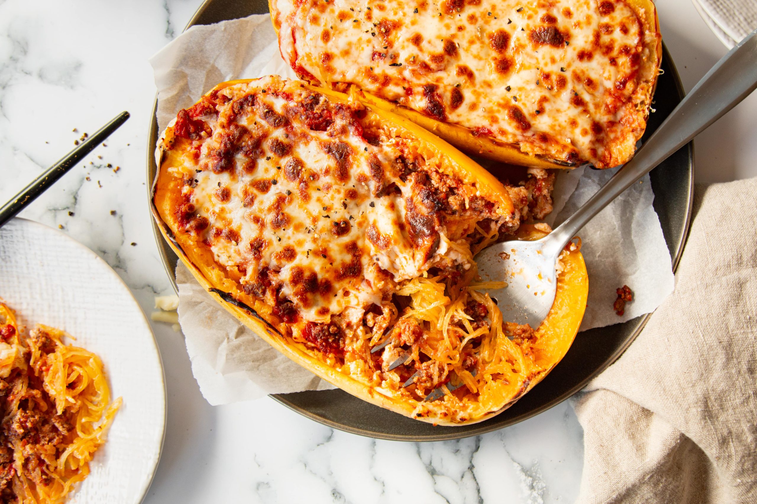 macro friendly dinner recipes spaghetti squash 