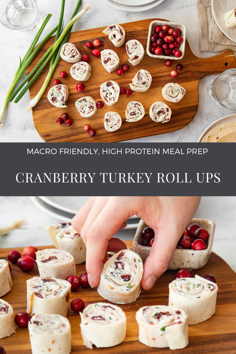 Cranberry Turkey Roll Ups Recipe
