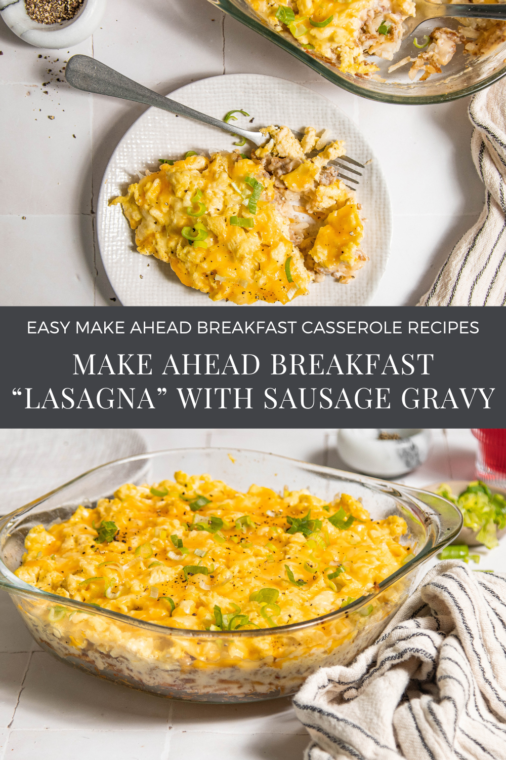 Make Ahead Breakfast Lasagna easy Make Ahead Breakfast Recipe