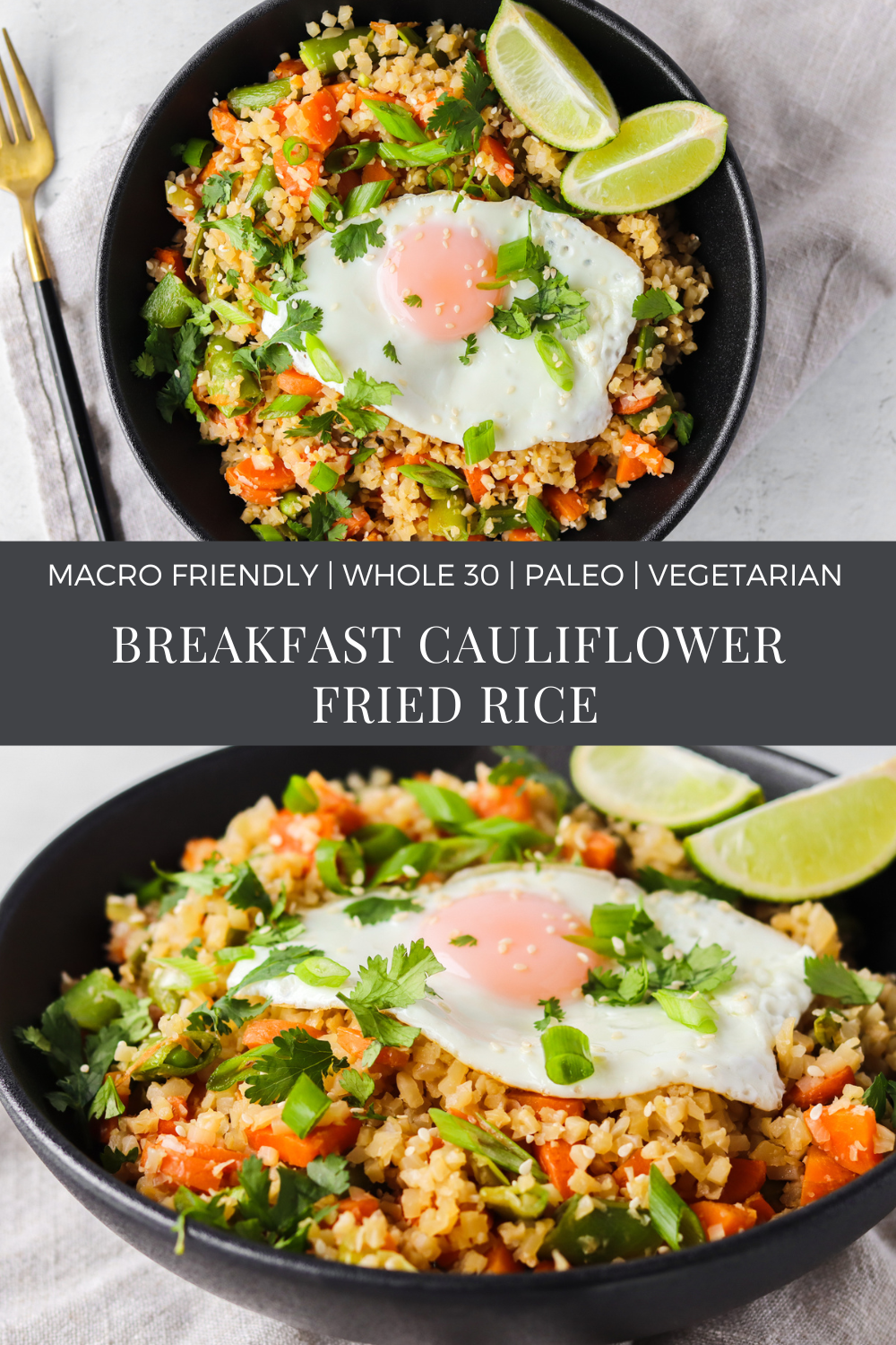 Breakfast Fried Cauliflower Rice Recipe