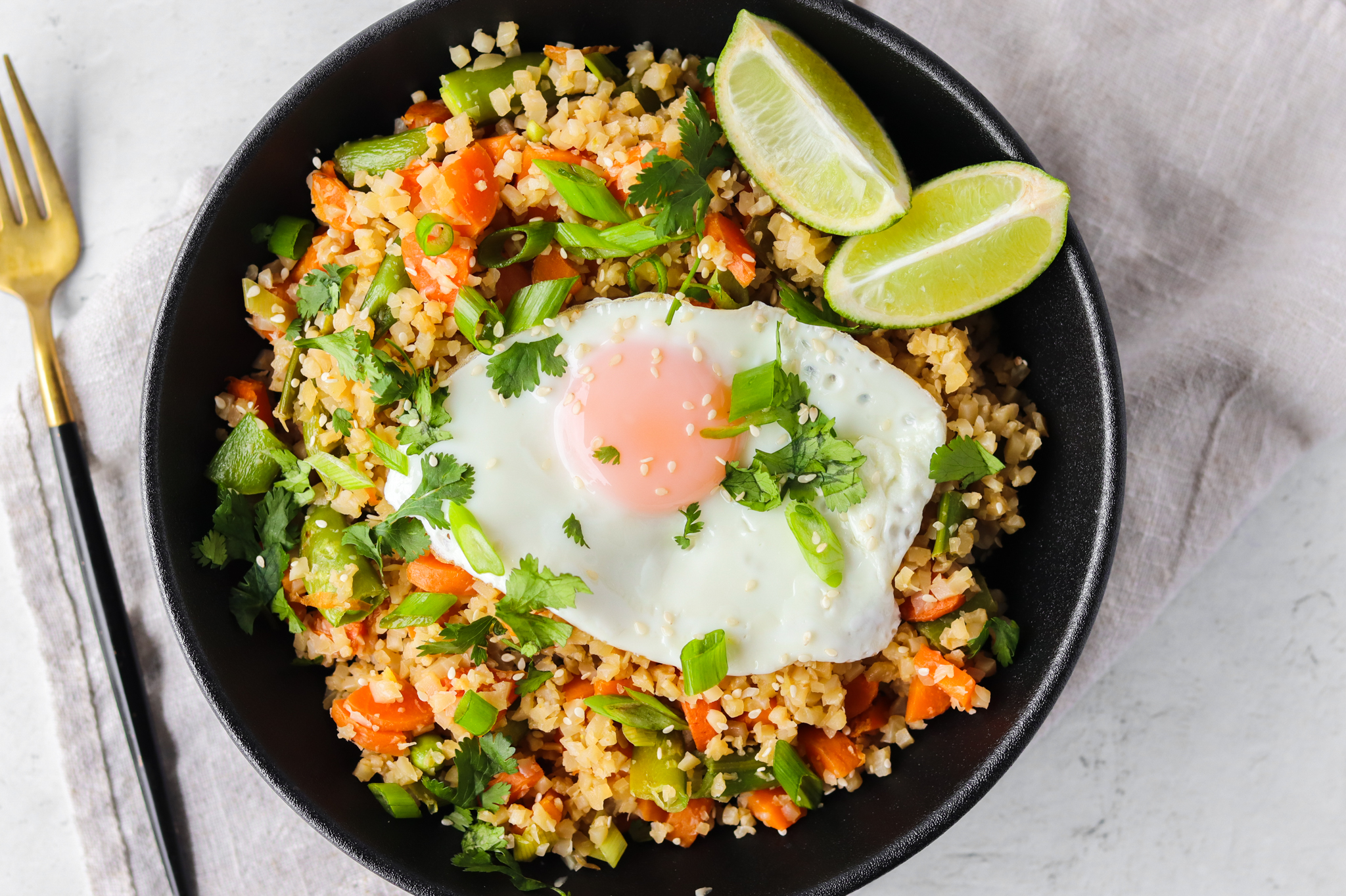 high-protein breakfast recipes for weight loss cauliflower rice