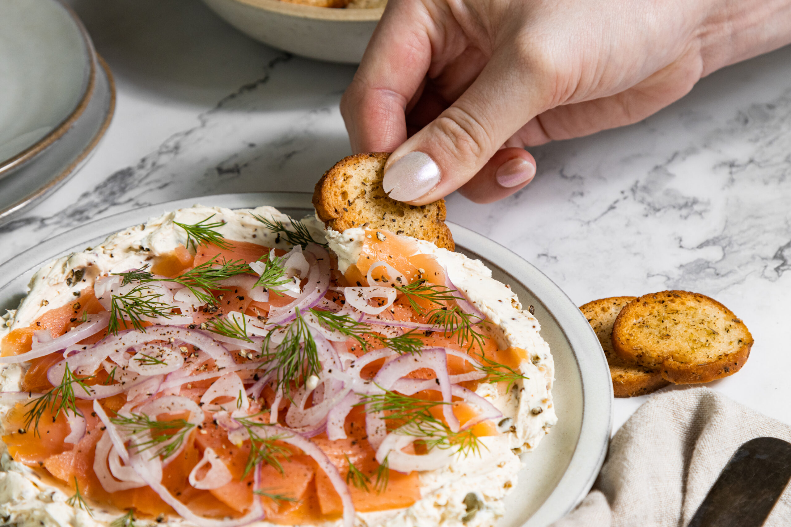 brunch recipes cream cheese and lox