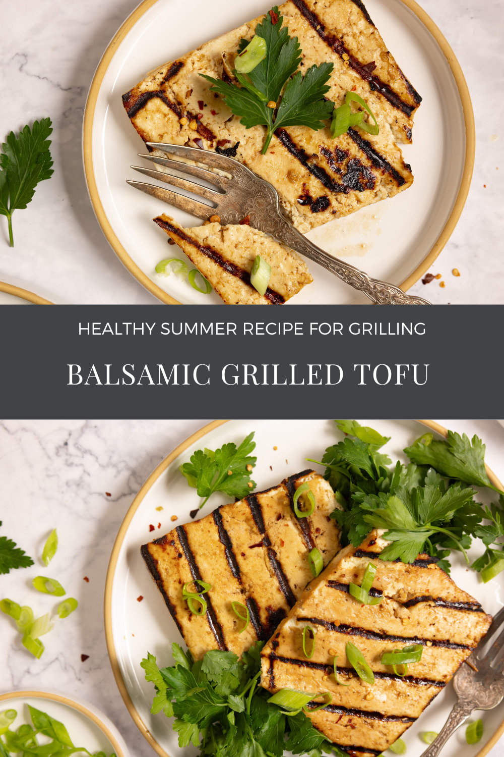 Balsamic Grilled Tofu  Recipe