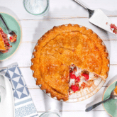 Cherry-Rhubarb-Pie