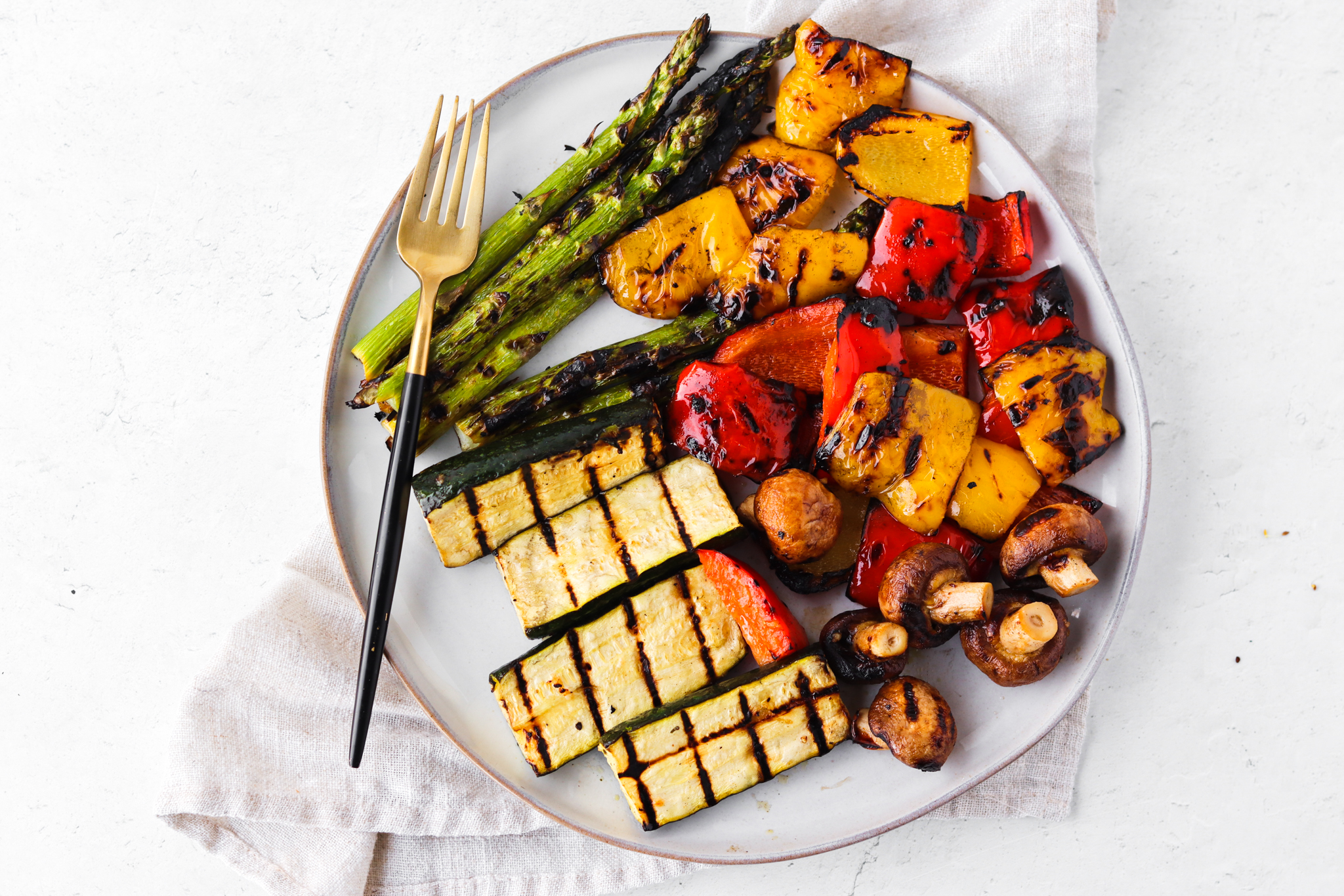 grilling veggies timing