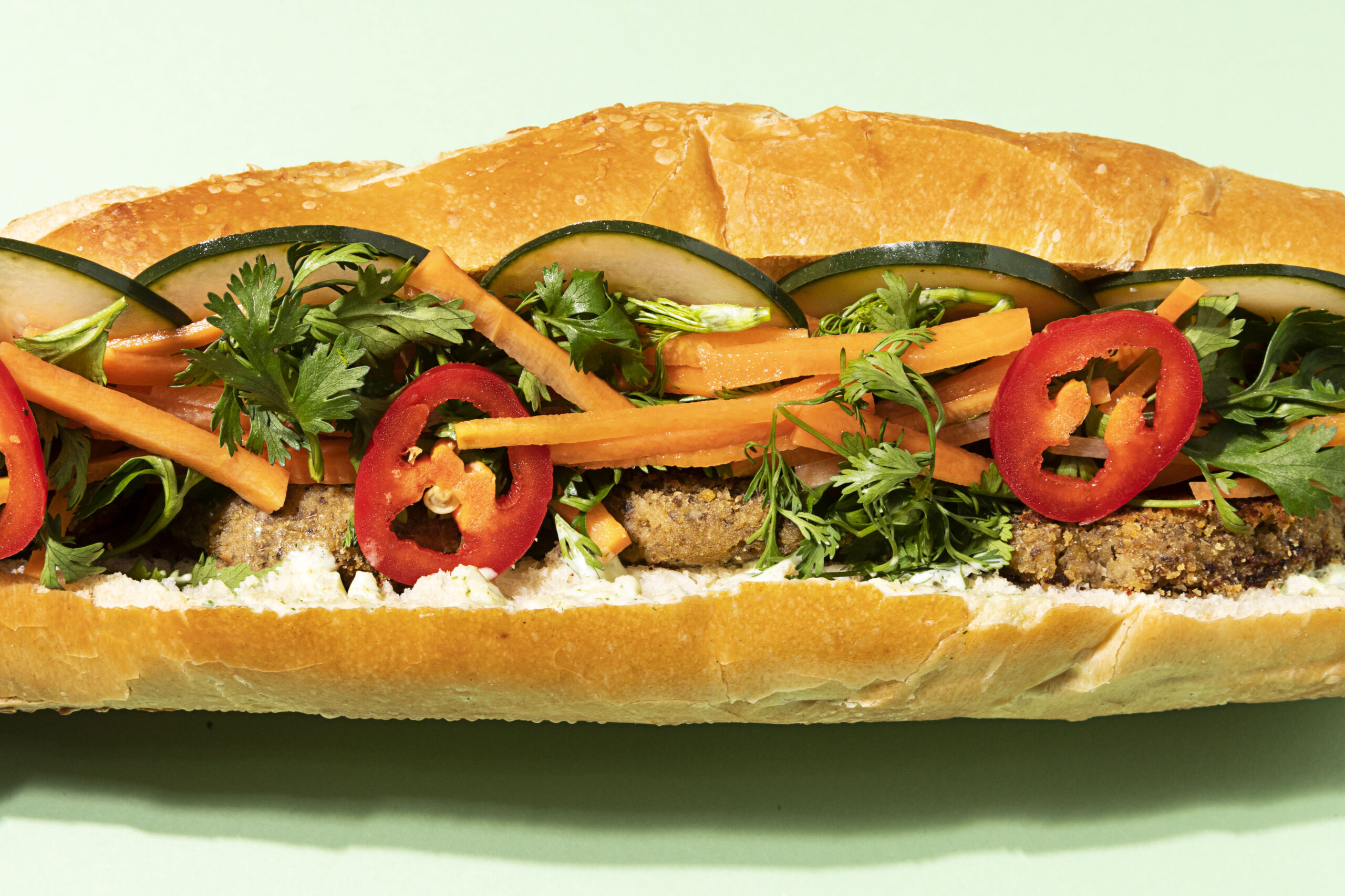 Vegan Lentil Bánh Mí Sandwich – Everyday Dishes