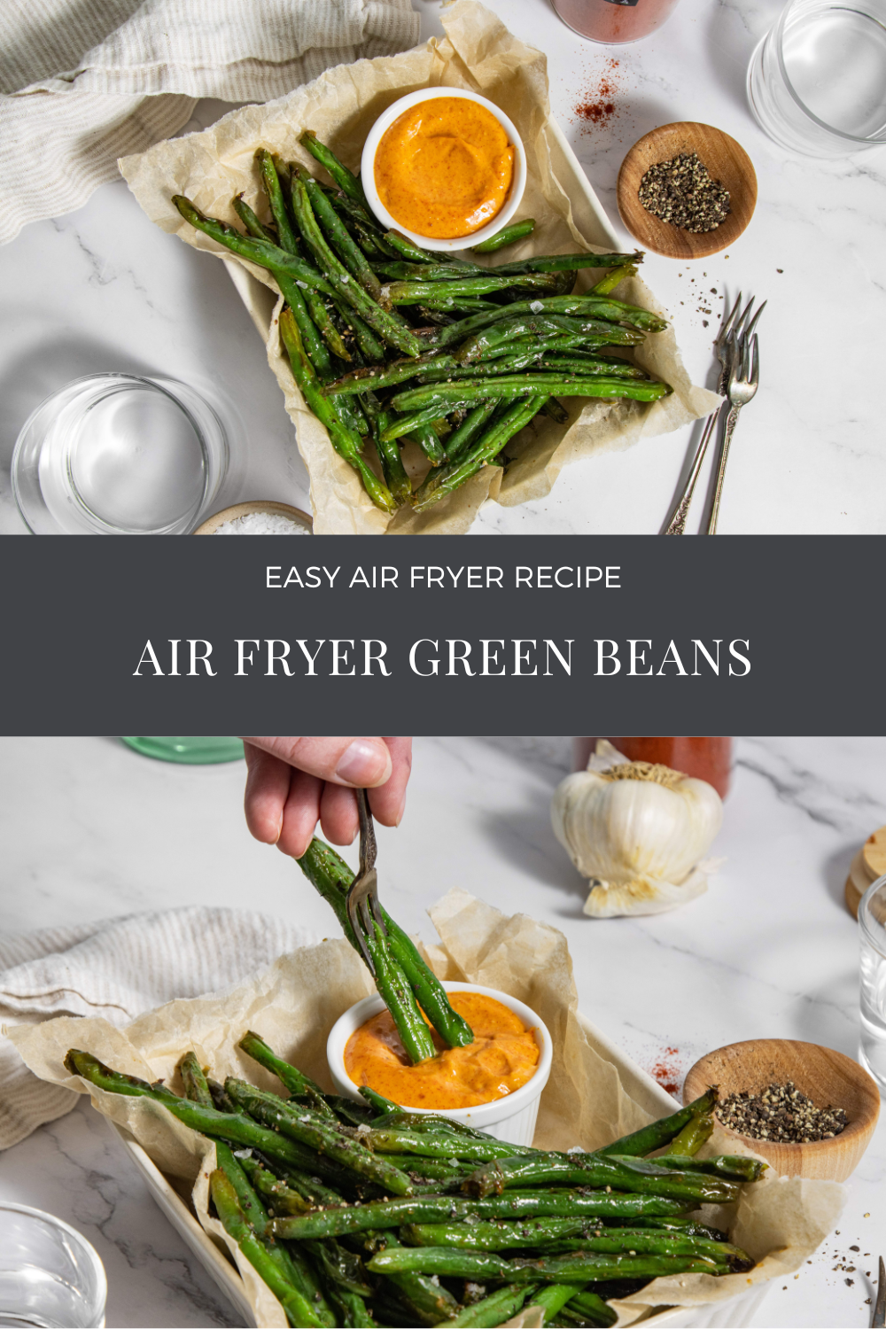 Air Fryer Green Beans Recipe