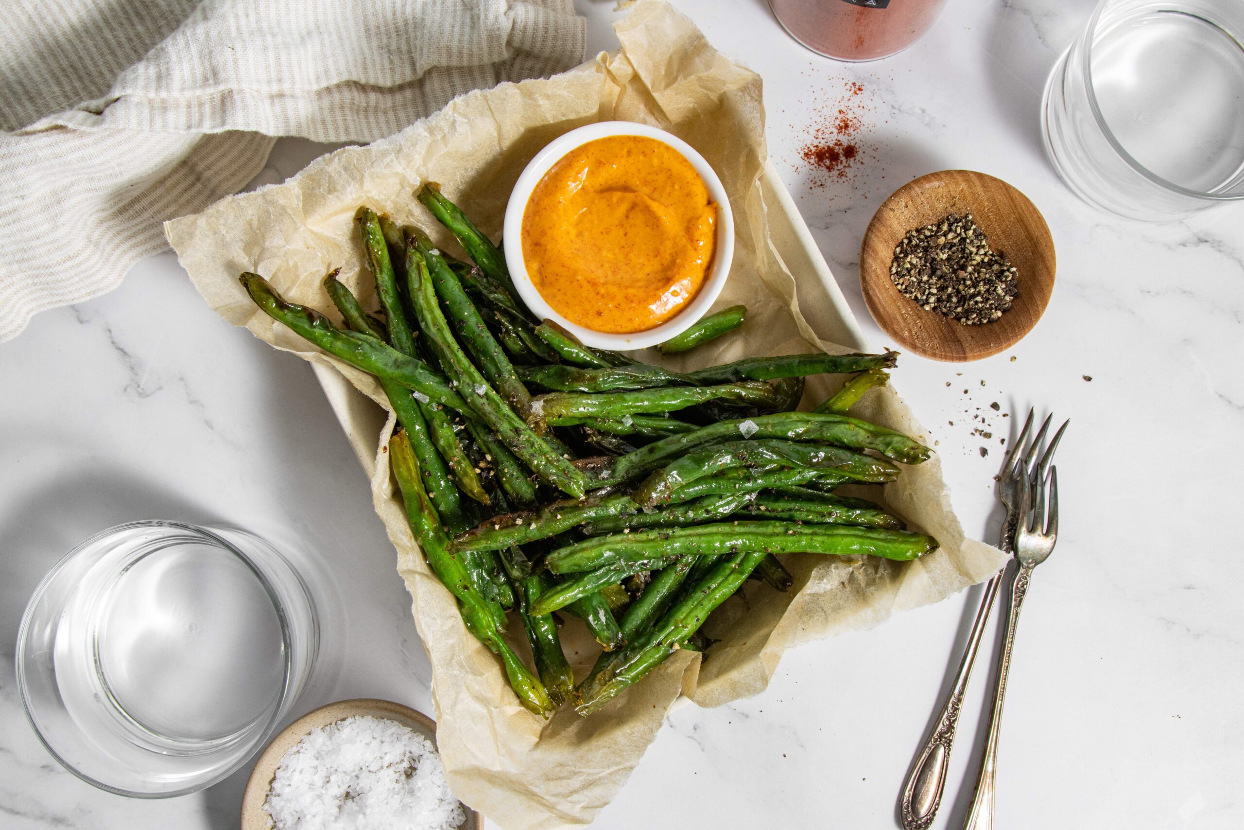 how to cook green beans in air fryer