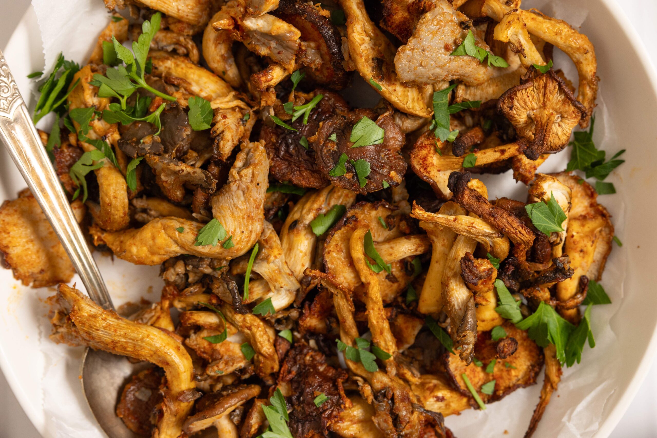 how to make crispy mushrooms