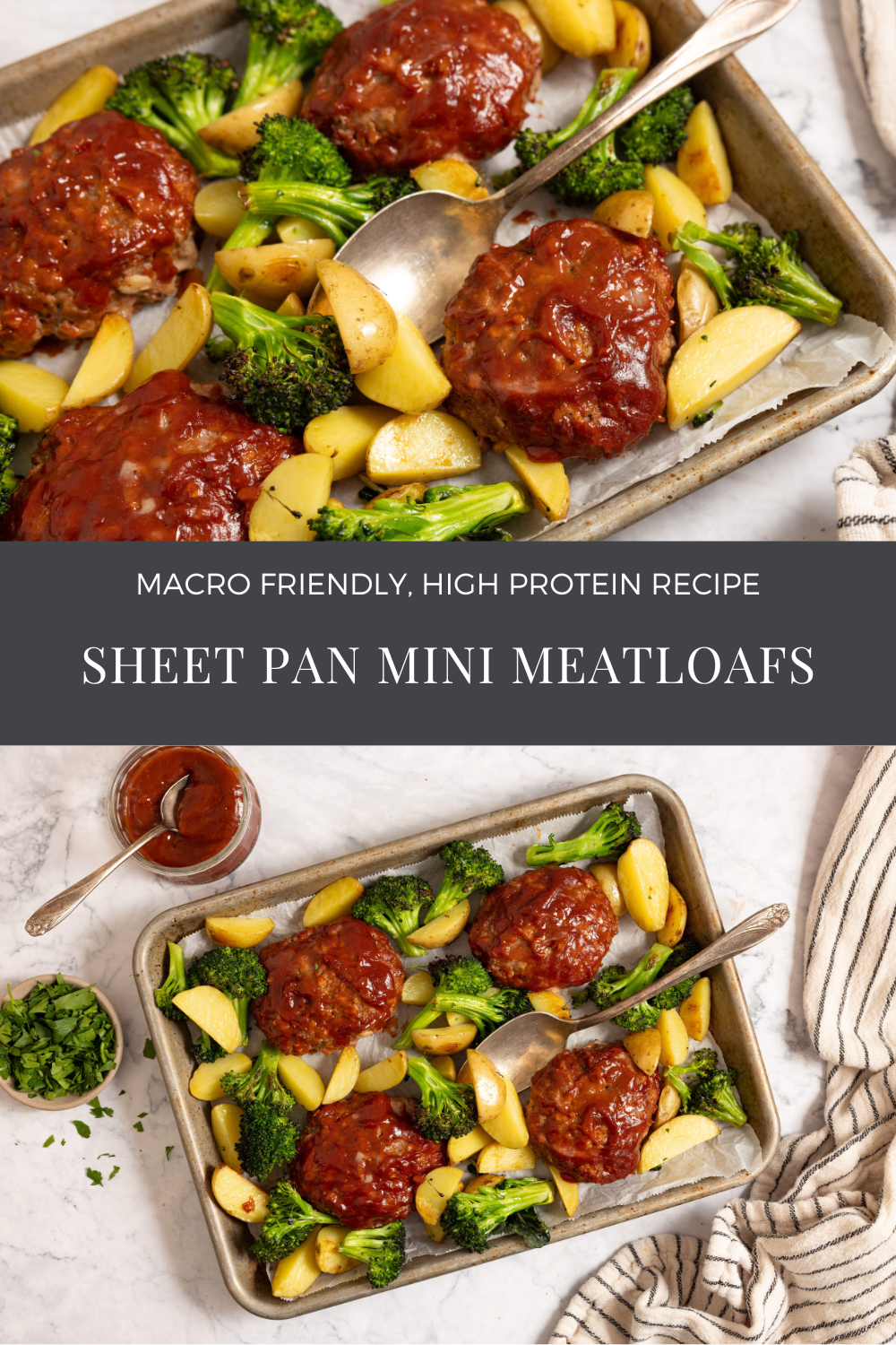 Sheetpan Mini Meatloaf Recipe