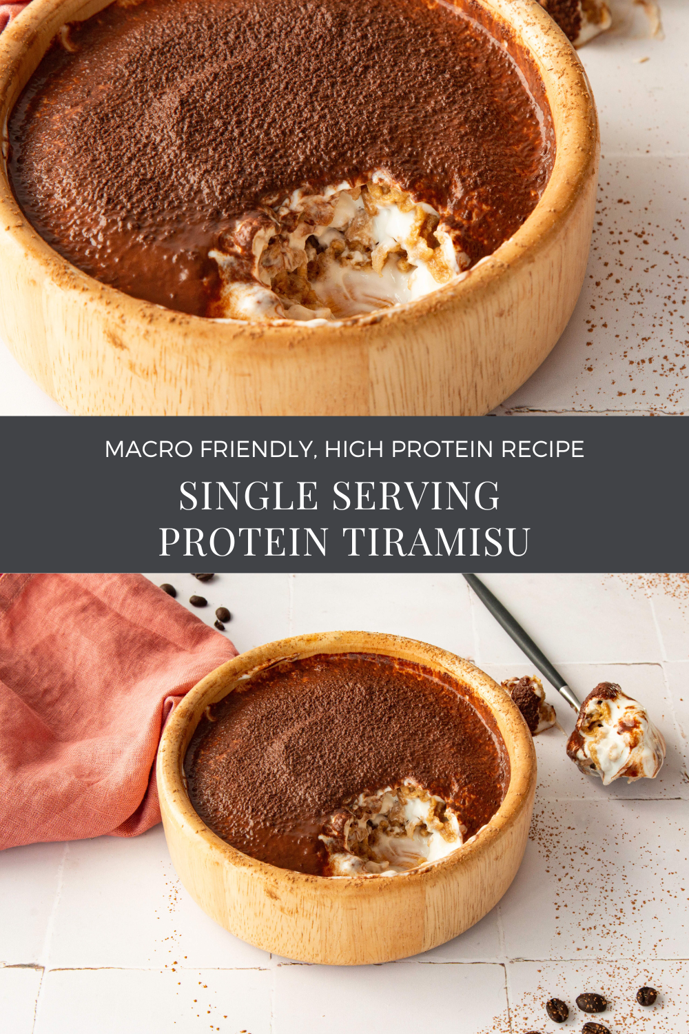 Single Serving High Protein Tiramisu Recipe