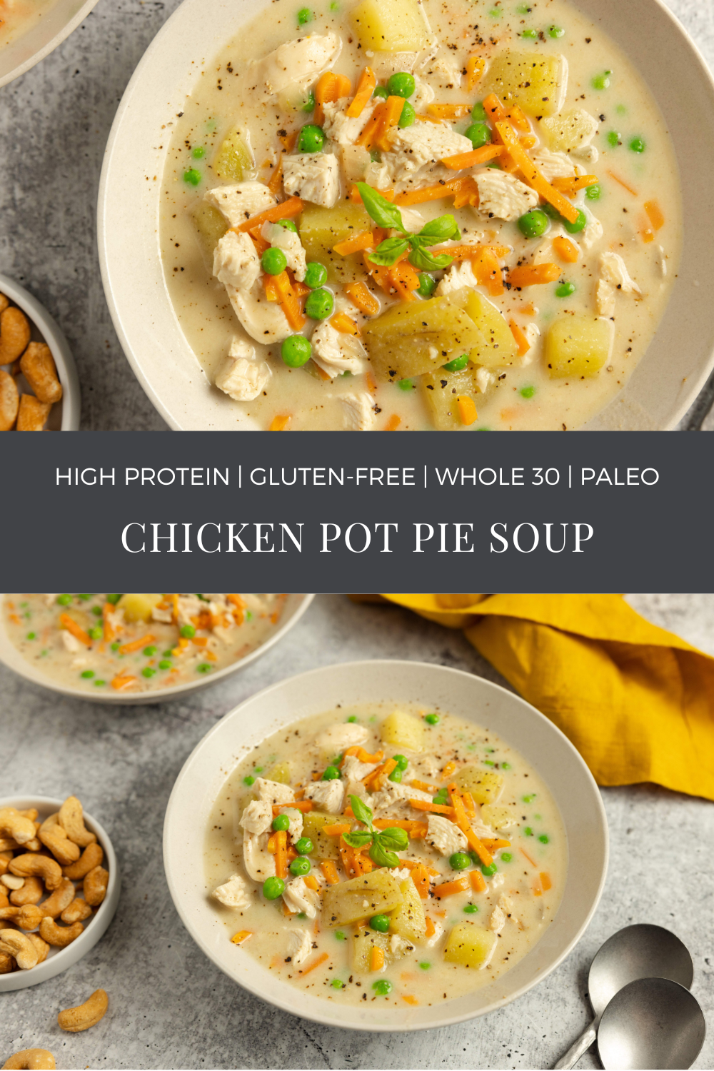 Chicken Pot Pie Soup Recipe