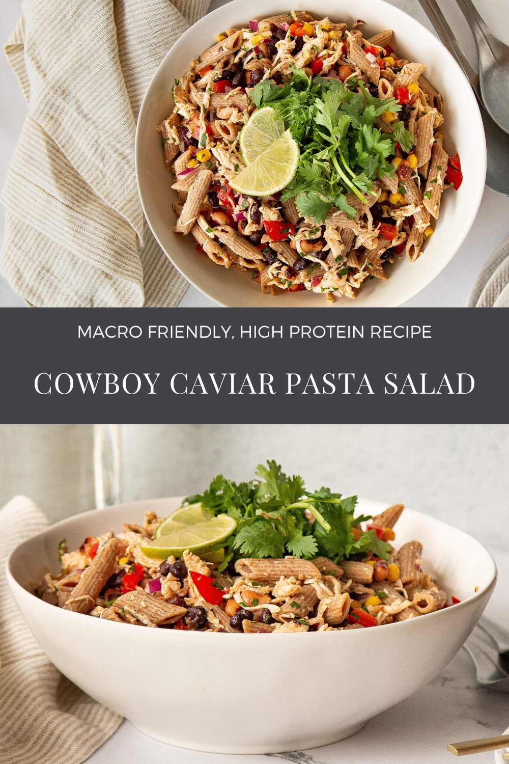 Cowboy Caviar Pasta Salad Recipe