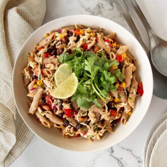 high protein pasta salad recipes