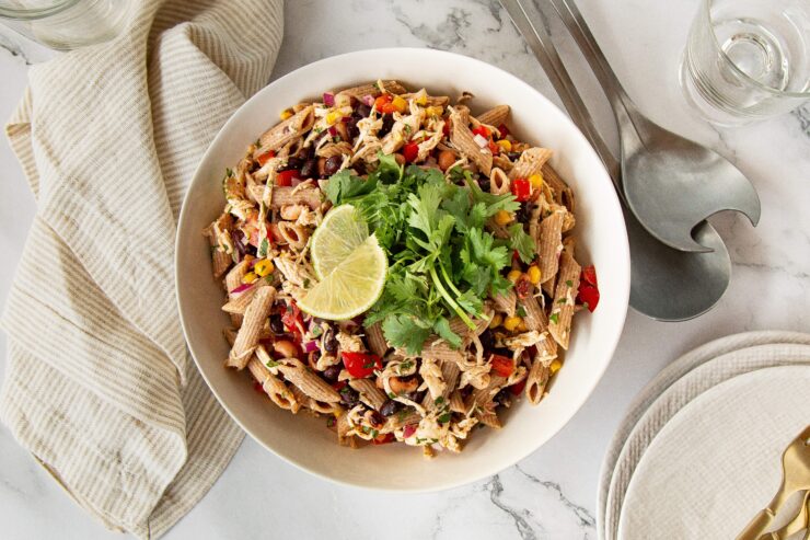 high protein pasta salad recipes