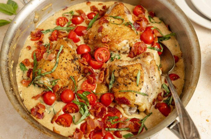 high protein recipes chicken creamy