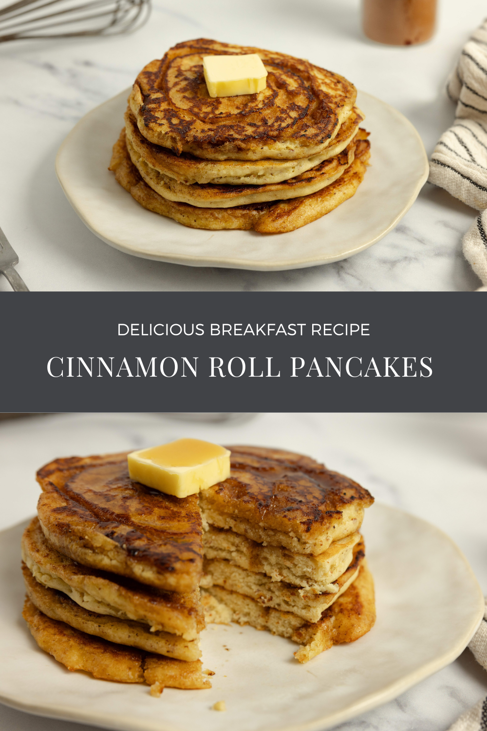 Cinnamon Roll Pancakes Recipe