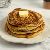 christmas breakfast ideas cinnamon roll pancakes