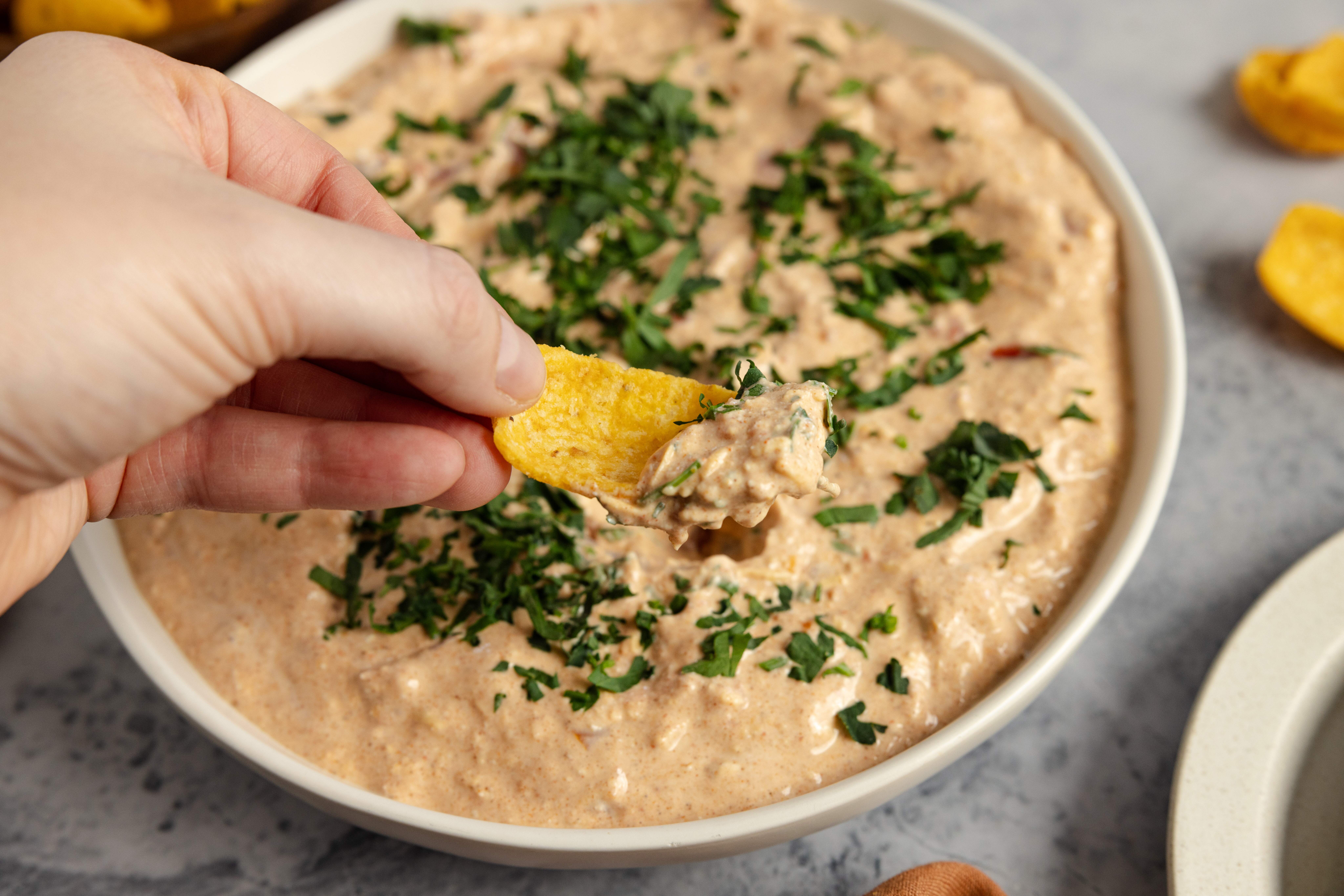 greek yogurt boat dip