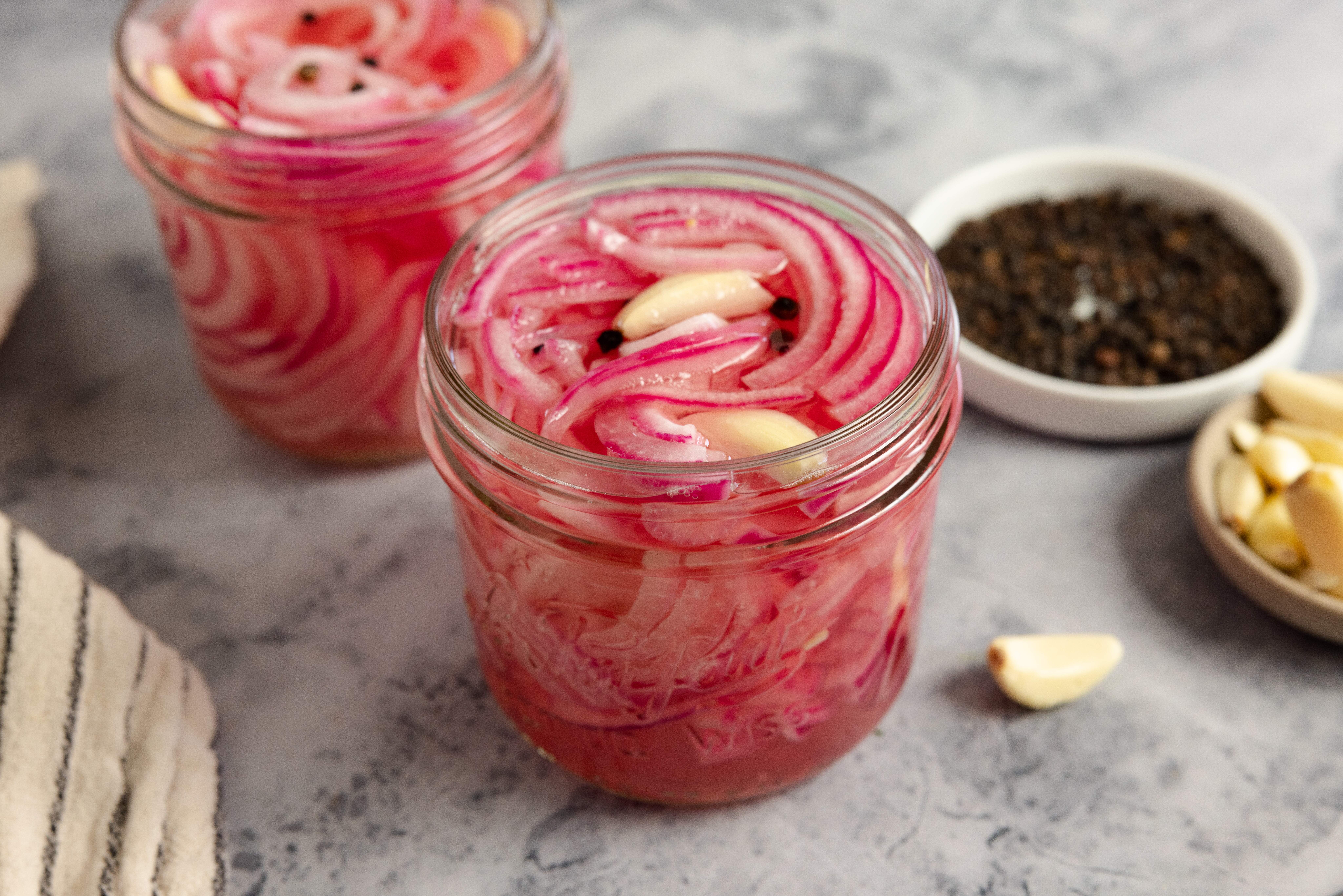 pickled red onions recipe make at home