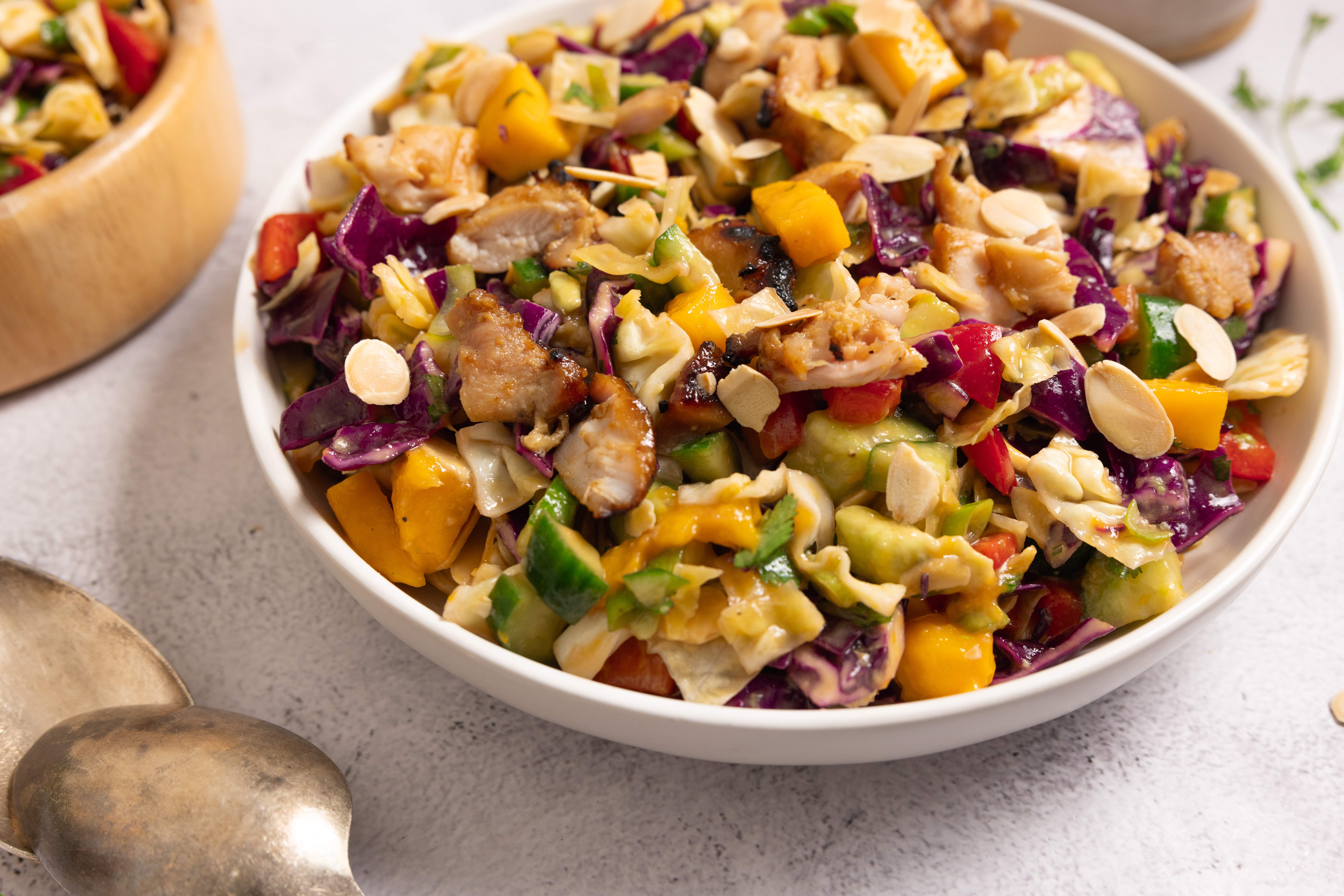 high protein recipes for weight loss chopped salad