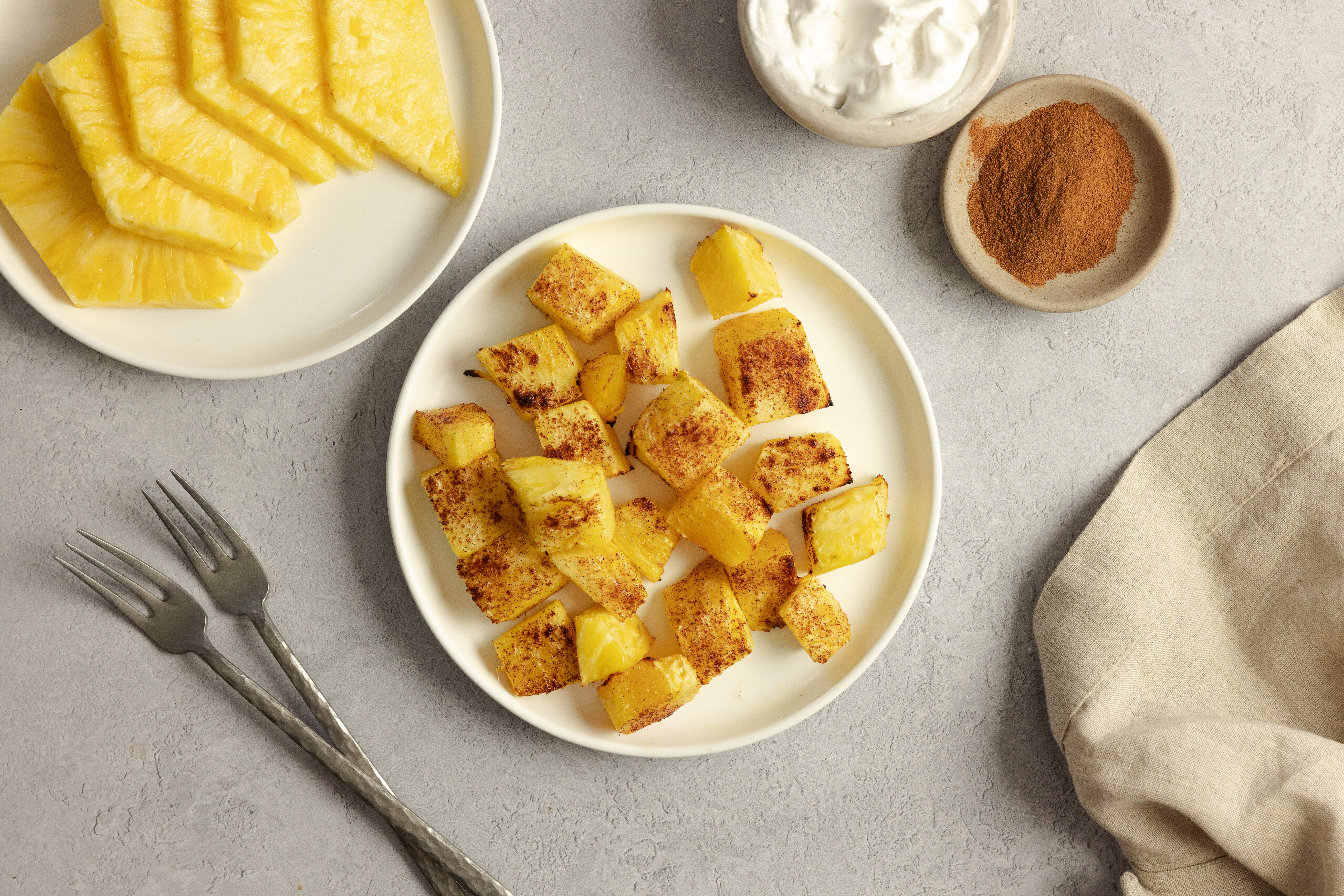 sweet pineapple air fryer recipe