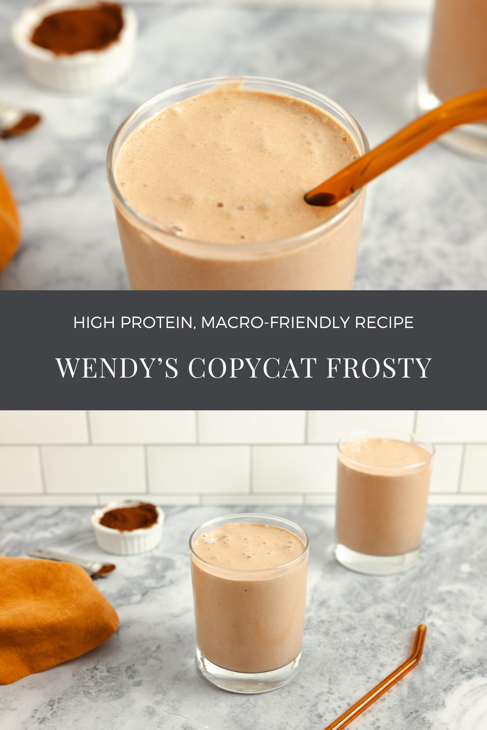 High protein wendys frosty Recipe