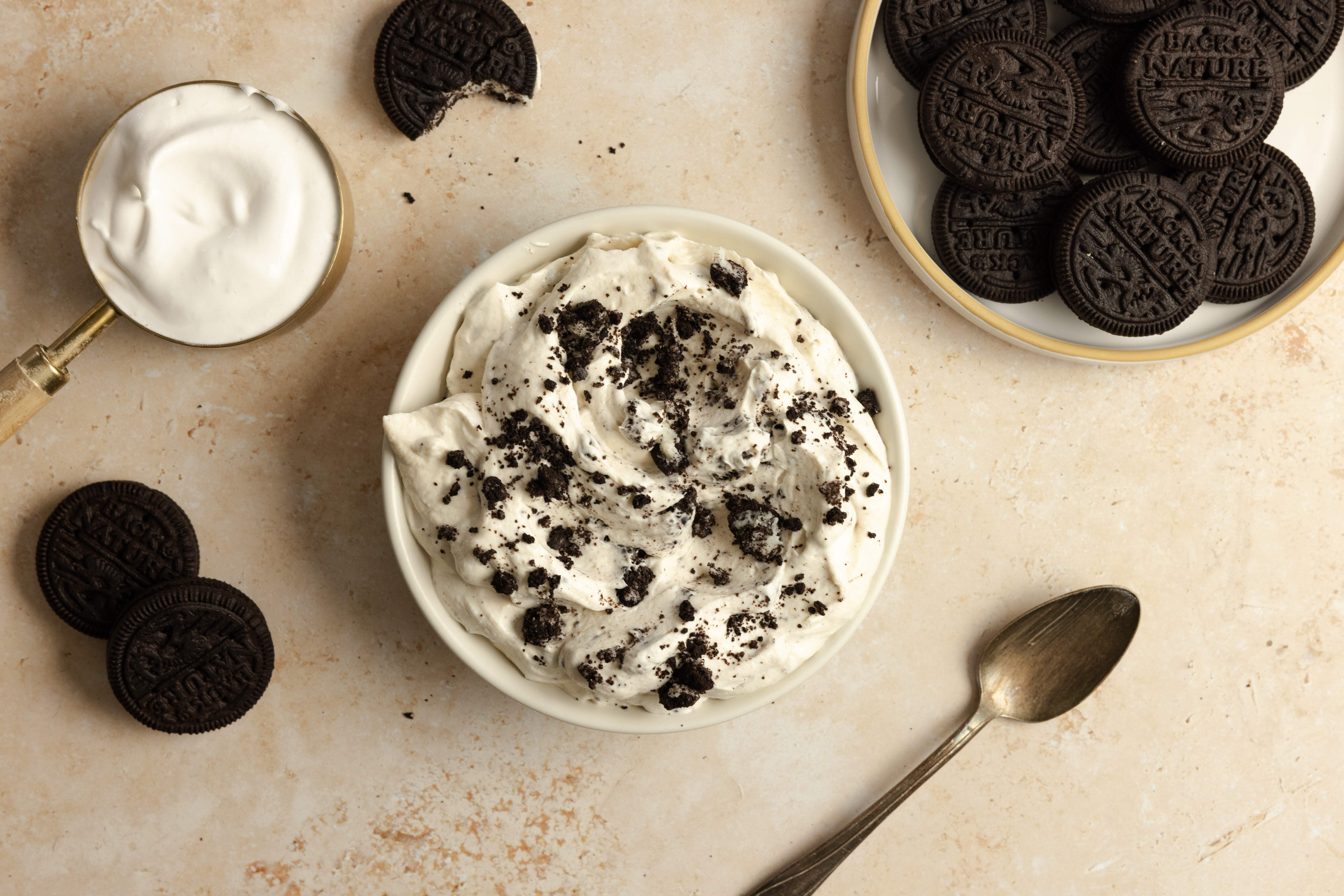 oreo protein dip