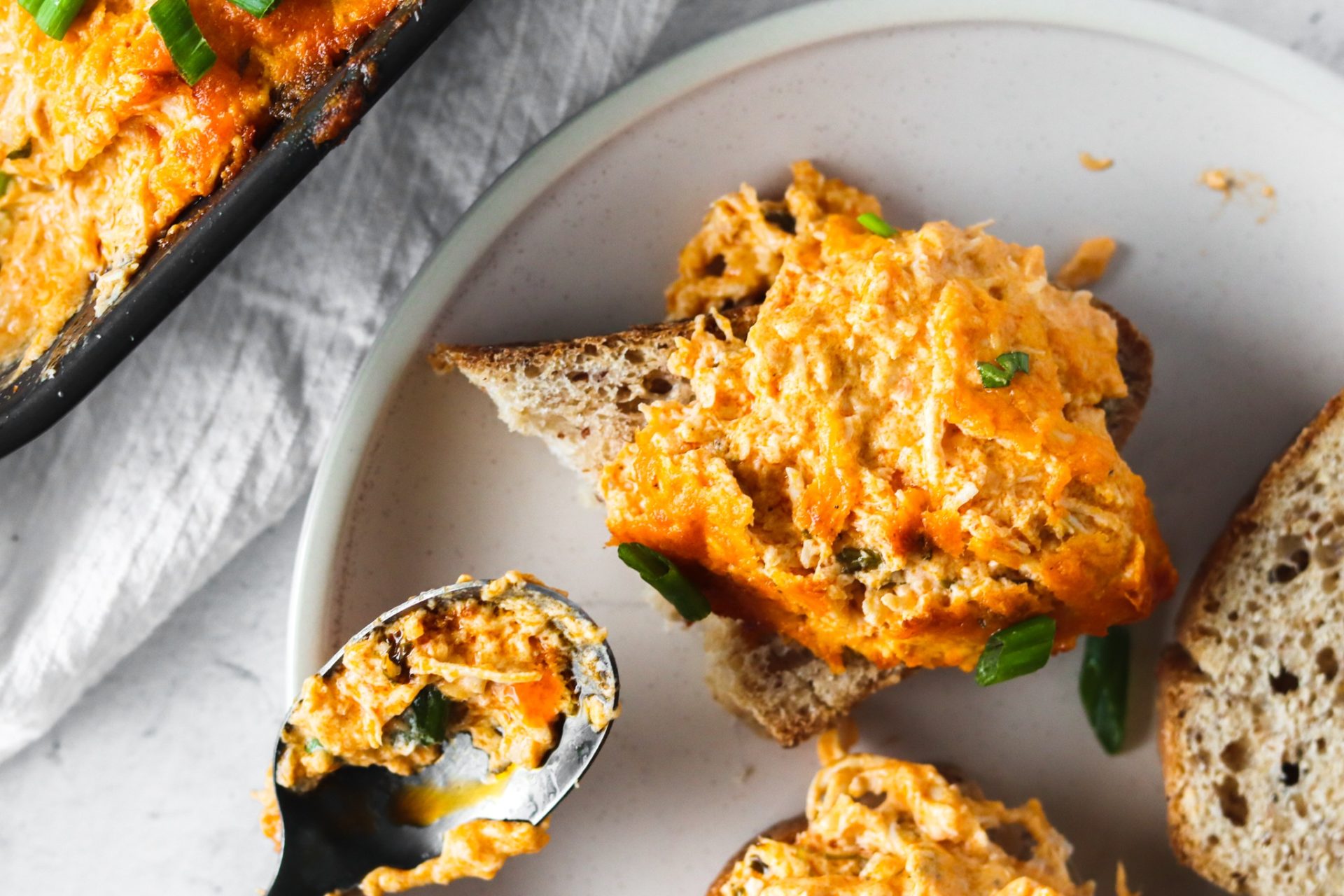 buffalo chicken game day dip recipe