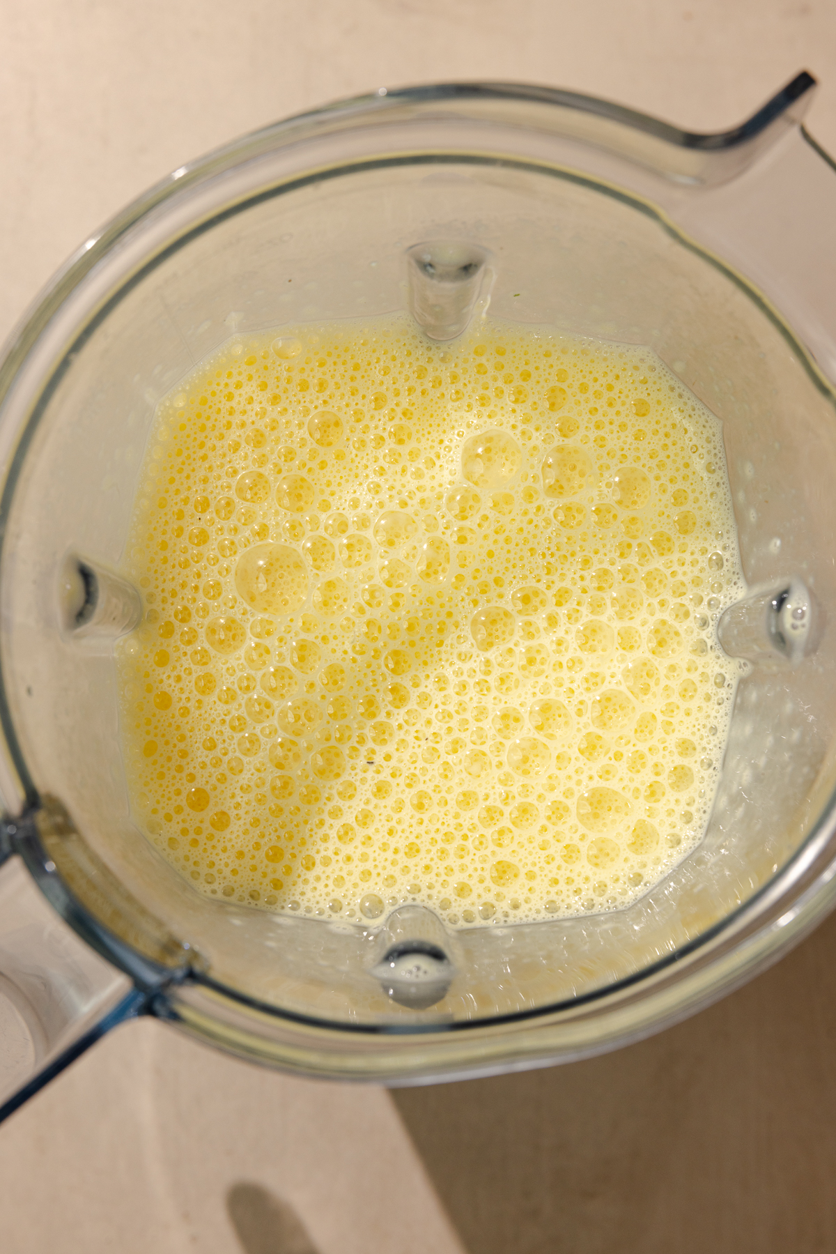 blended eggs