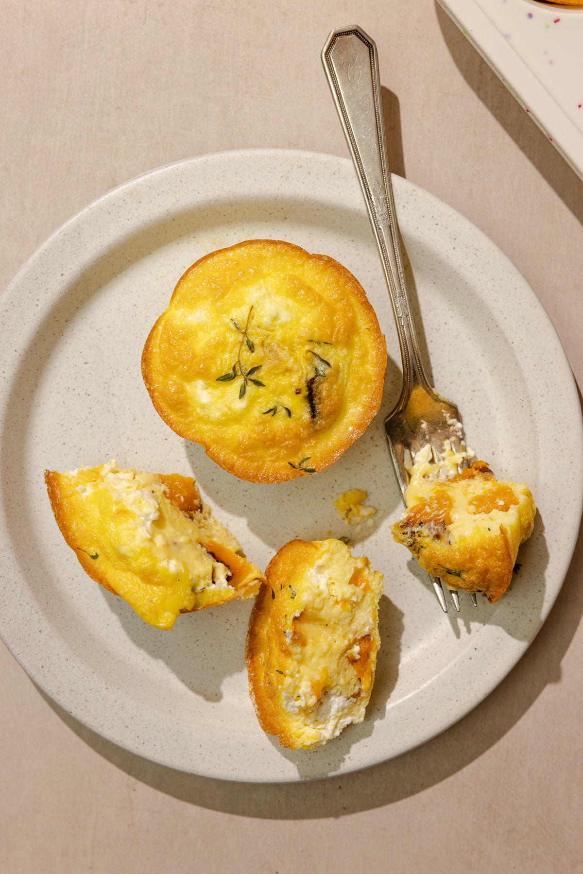 goat cheese and butternut squash egg bites
