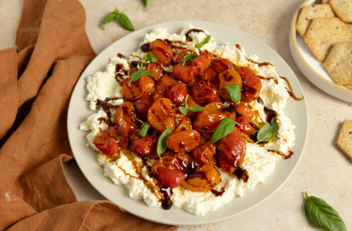 roasted tomato ricota dip